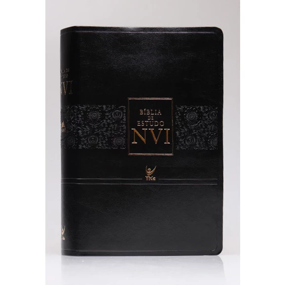 Bíblia de Estudo | NVI | Letra Normal | Luxo | Preta
