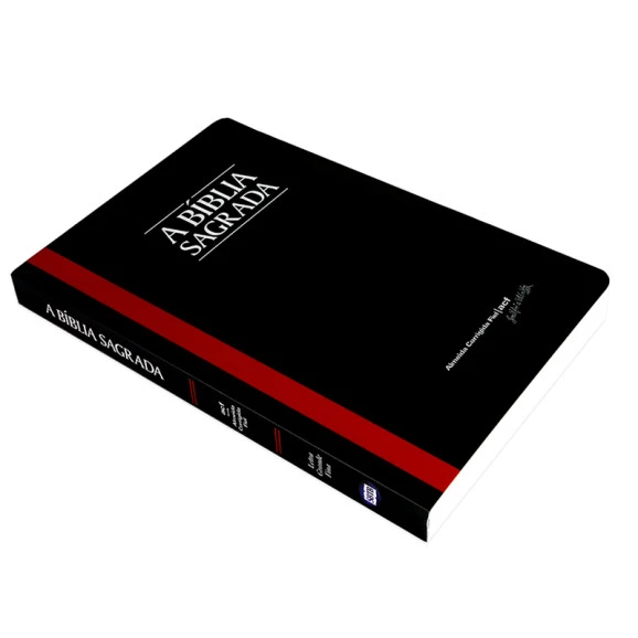 A Bíblia Sagrada | ACF | Letra Gigante | Brochura | Preta | Fina 