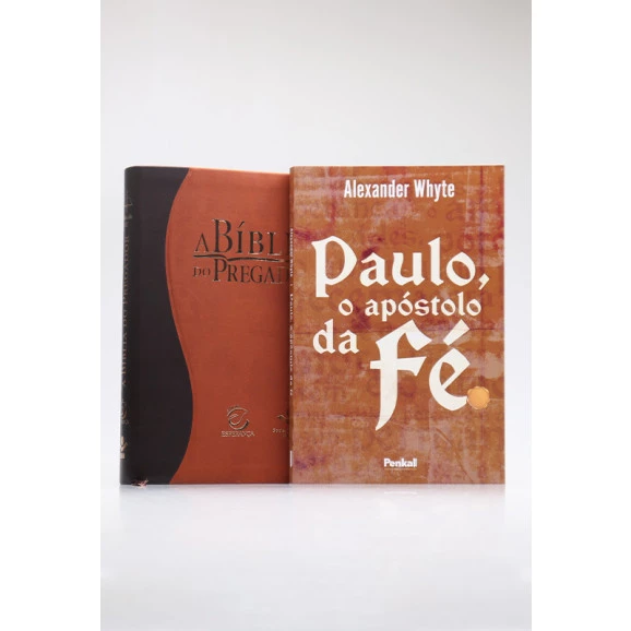 Kit Paulo o Apóstolo da Fé | Alexander Whyte + A Bíblia do Pregador | RC | Marrom | Caminhos Pela Sabedoria