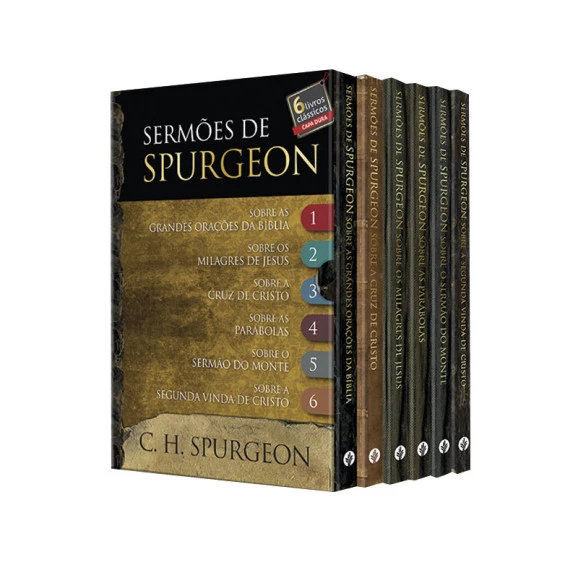 Box 6 Livros | Sermões do Spurgeon