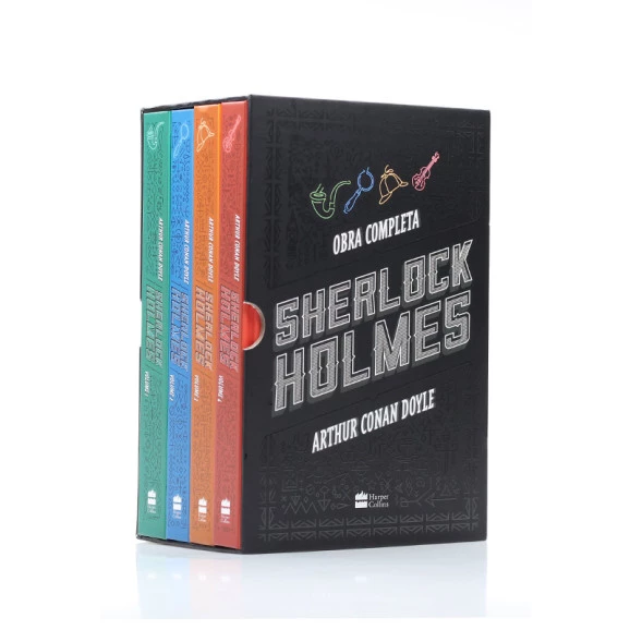 Box 4 Livros | Sherlock Holmes | Arthur Conan Doyle