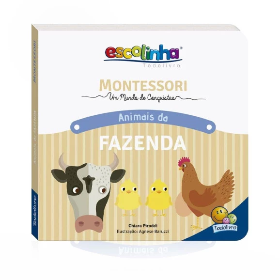 Montessori | Meu Primeiro Livro | Animais da Fazenda | Chiara Piroddi