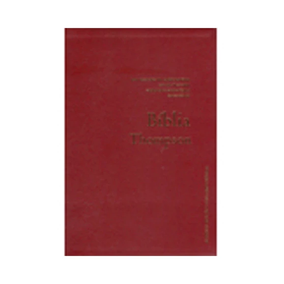 Bíblia de Estudo Thompson - Almeida Contemporânea - Luxo - Vinho