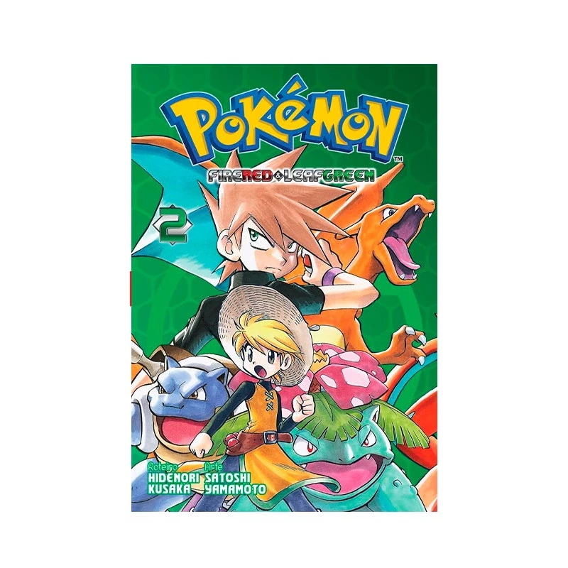 Mangá Pokémon Fire Red & Leaf Green Coleção Em 3 Volumes