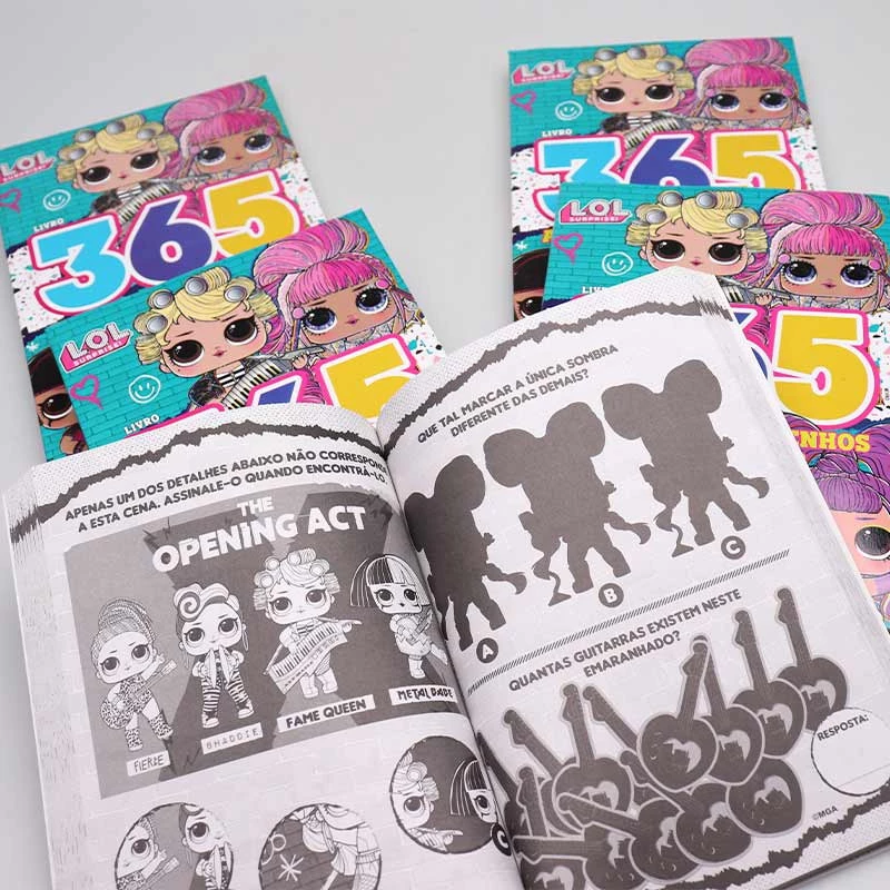 L.o.l. Surprise! - 365 Atividades E Desenhos Para Colorir - Livraria  Infantil e Infantojuvenil