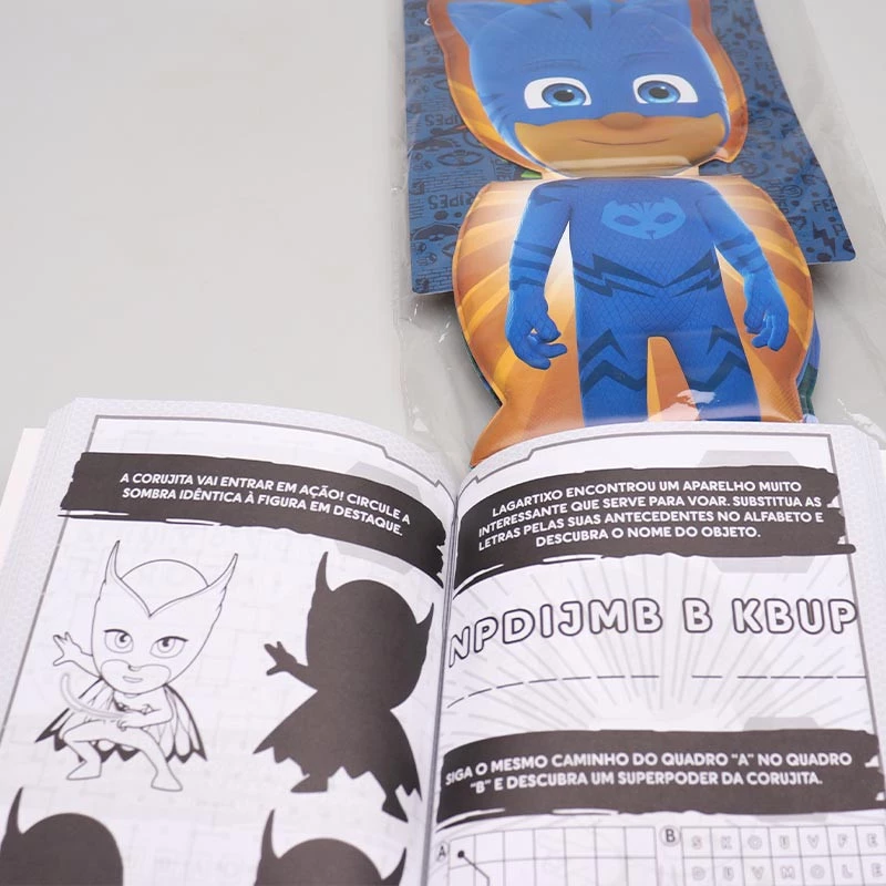 Pj Masks Diversão Para Colorir : On Line Editora: : Livros