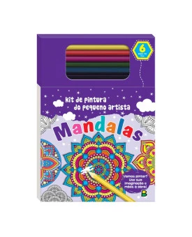 Kit de Pintura do Pequeno Artista | Mandalas | Todolivro
