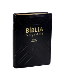 Bíblia Sagrada | NAA | Letra Gigante | Capa Sintética | Preta
