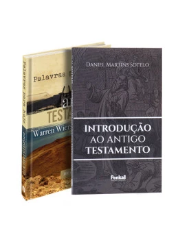 Kit 2 livros | Lições do Antigo testamento | Introdução ao Antigo Testamento + Palavras para Hoje - Antigo Testamento