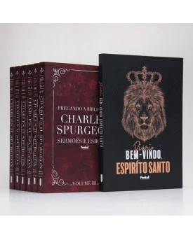 Kit Sermões e Esboços Vol. 2 | Charles Spurgeon + Diário Bem-Vindo Espírito Santo Leão