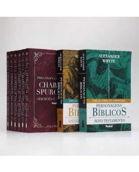 Kit Sermões e Esboços Vol. 2 | Charles Spurgeon + Personagens Bíblicos | Alexander Whyte
