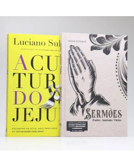Kit Vozes Proféticas | A Cultura do Jejum | Luciano Subirá + Sermões | Padre Antônio Vieira