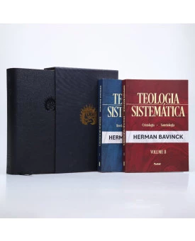 Kit A Bíblia de Estudo da Fé Reformada | R. C. Sproul | RA + Box Teologia Sistemática | Vol. 1 e 2 | Herman Bavinck | Teologia da Fé