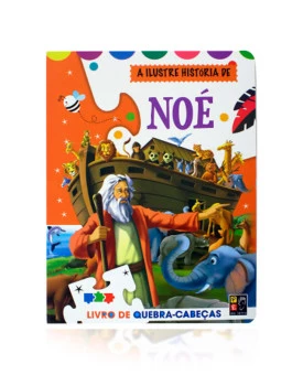 A Ilustre História De Noé | Livro Quebra Cabeça | Pé Da Letra