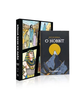 Kit Bíblia Deus em Ação Faraó + Devocional O Hobbit | Jovens em Ação