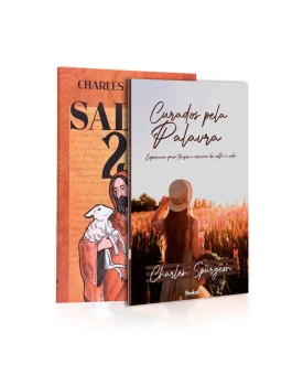 Kit 2 Livros | Curados Pela Palavra + Salmos 23 | Charles Spurgeon | Fortalecimento Espiritual com Charles Spurgeon