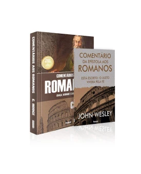 Kit 2 Livros em Capa Dura| Estudos em Romanos