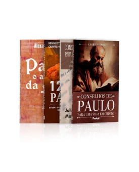 Kit 4 Livros | Estudando a Vida de Paulo