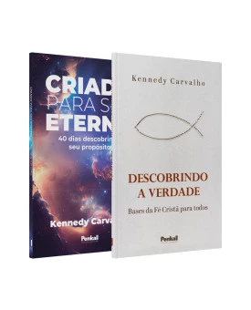 Kit 2 Livros | Cristianismo Puro e Simples | Kennedy Carvalho