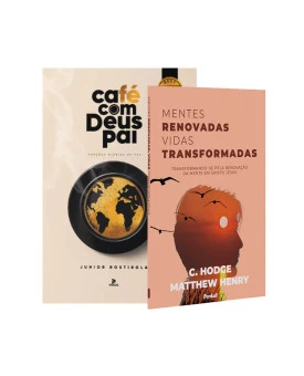 Kit Café Com Deus Pai 2024 + Mentes Renovadas Vidas Transformadas