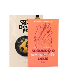 Kit Café Com Deus Pai 2024 + 40 Dias Vivendo Segundo o Coração de Deus