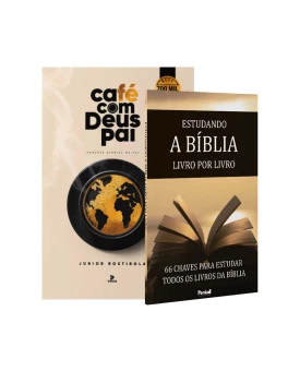Kit Café Com Deus Pai 2024 + Estudando a Bíblia Livro por Livro