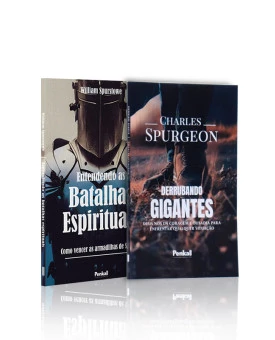 Kit 2 livros | Entendendo as Batalhas Espirituais + Derrubando Gigantes | Verdadeiros Guerreiros (padrão)