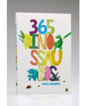 365 Dinossauros Para Colorir | Brasileitura