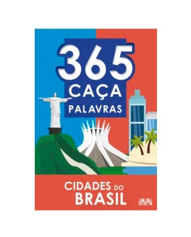 365 Caça-Palavras | Cidades do Brasil | Ciranda Cultural