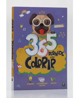365 Desenhos para Colorir | Roxo | Brasileitura