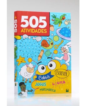 505 Atividades | Azul | Brasileitura