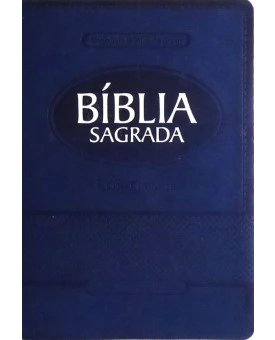 Bíblia Sagrada | RA | Letra Gigante | Luxo | Azul | Índice 