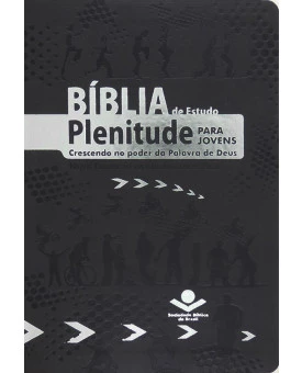Bíblia de Estudo Plenitude para Jovens | NTLH | Letra Normal | Luxo | Preta