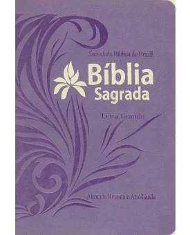 Bíblia Sagrada | RA | Letra Grande | Pequena | Lilás