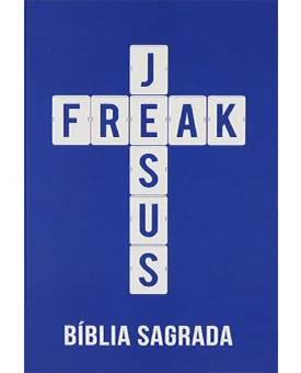 Bíblia Sagrada | Jesus Freak | NVI | Letra Normal | Azul