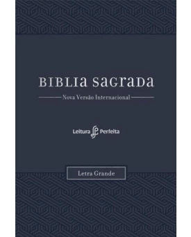 Bíblia Sagrada | NVI | Leitura Perfeita | Espaço para Anotações | Letra Grande | Luxo | Azul