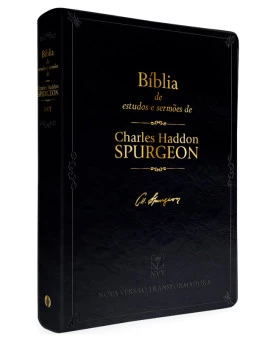 Bíblia de Estudo | NVT | Charles H. Spurgeon | Preta
