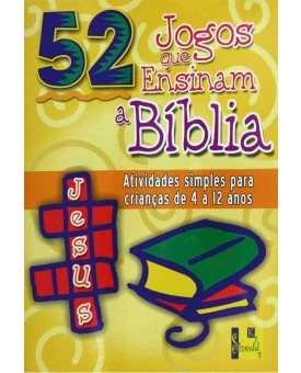 Livro 52 Jogos que Ensinam A Bíblia