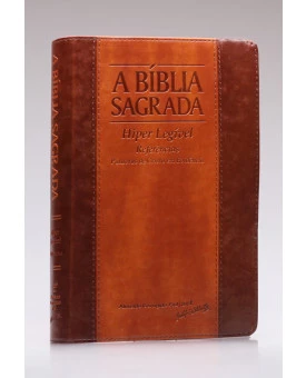 A Bíblia Sagrada | ACF | Hiper Legível | Luxo | Chocolate/Havana