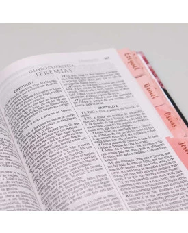 Abas Adesivas para Bíblia | Jornada com Deus Através das Escrituras | Flores Cruz
