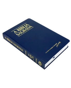 A Bíblia Sagrada | ACF | Letra Grande | Classic | Semi-Luxo | Azul