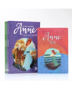 Kit 3 Livros | Anne de Green Gables + Bloco de Anotações | Edição Especial II 