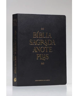 Bíblia Sagrada Anote Plus | RC | Letra Grande | Capa Dura | Black Edition