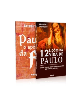 Kit 2 livros Aprendendo com a Vida de Paulo