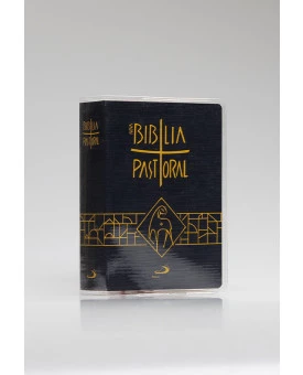 Nova Bíblia Pastoral | Letra Normal | Brochura | Edição de Bolso | Azul