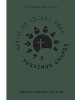 Bíblia de Estudo | Para Pequenos Grupos | NVI | Emborrachada | Verde