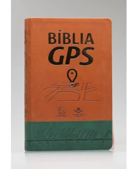 Bíblia GPS | NTLH | Letra Normal | Capa Sintética | Marrom Claro e Verde