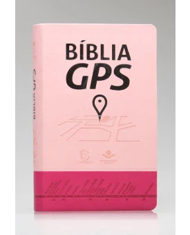 Bíblia GPS | NTLH | Letra Normal | Capa Sintética | Rosa e Pink 
