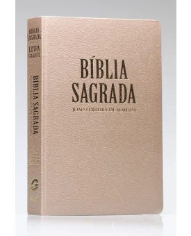 Bíblia Sagrada | RC | Letra Extragigante | Luxo | Bronze