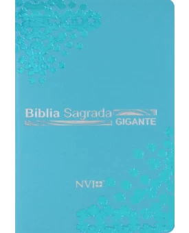 Bíblia Sagrada | NVI | Letra Gigante | Luxo | Turquesa